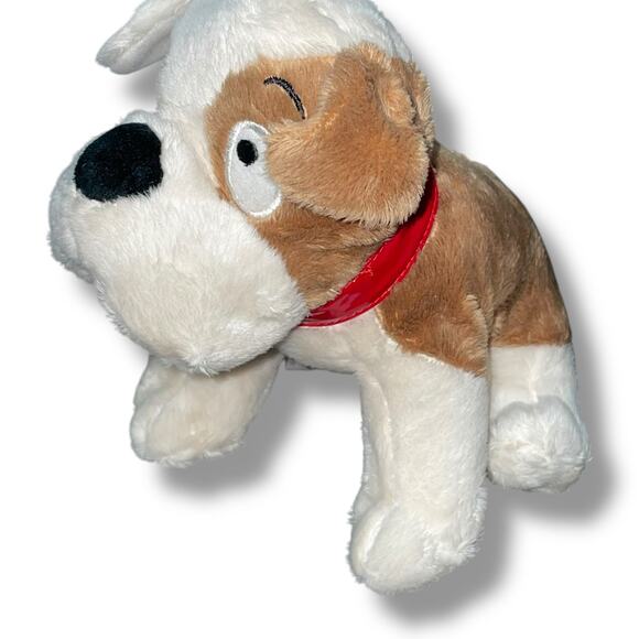 Hallmark Plush Dog Bulldog Love You Pup Stuffed Animal Nursery Decor Gift 8” - Picture 12 of 12